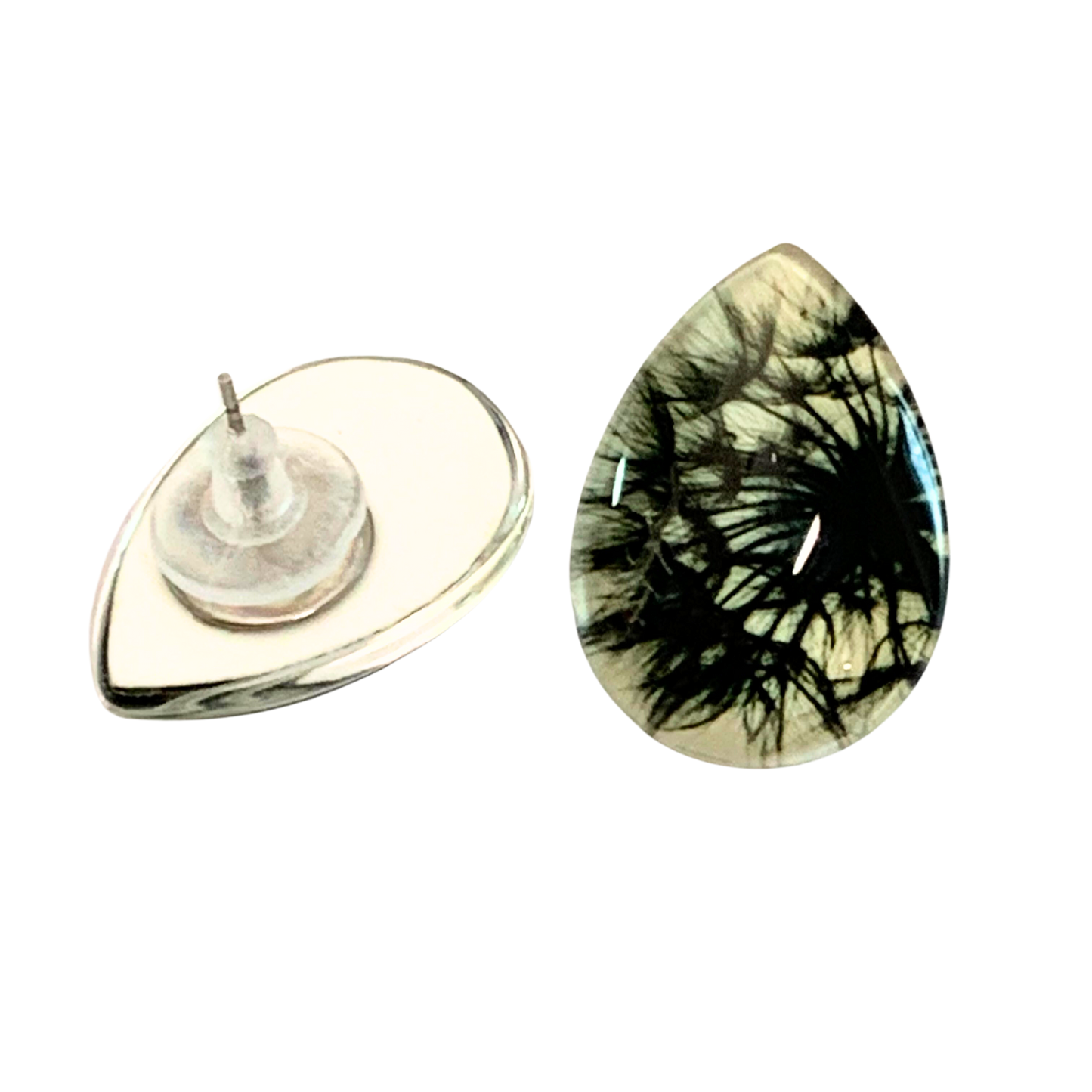 Ohrringe "Pusteblume Oval"