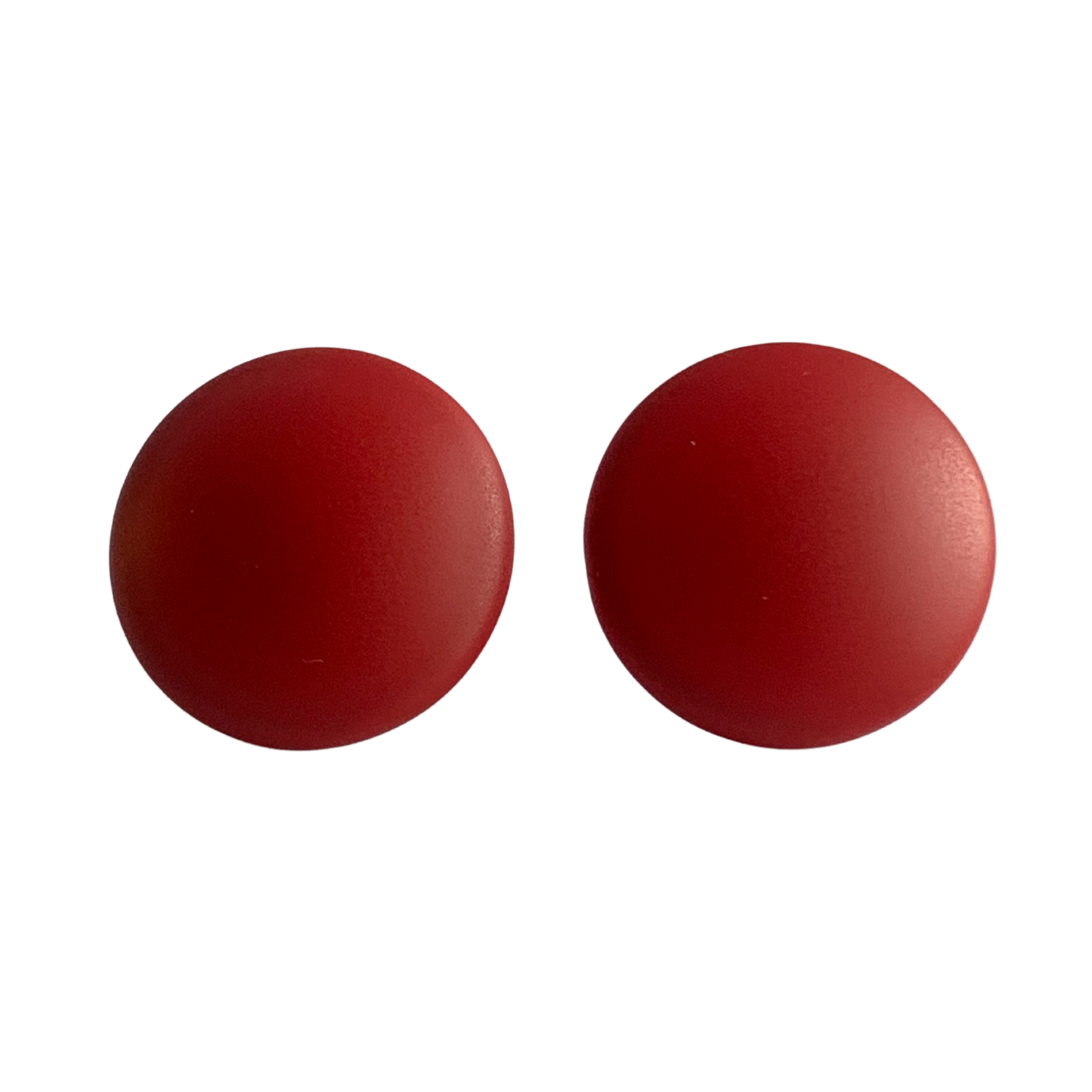 Ohrclips "Cherry Matt"