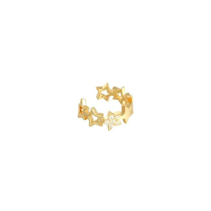 Earcuff "Star 2" Gold/Silber