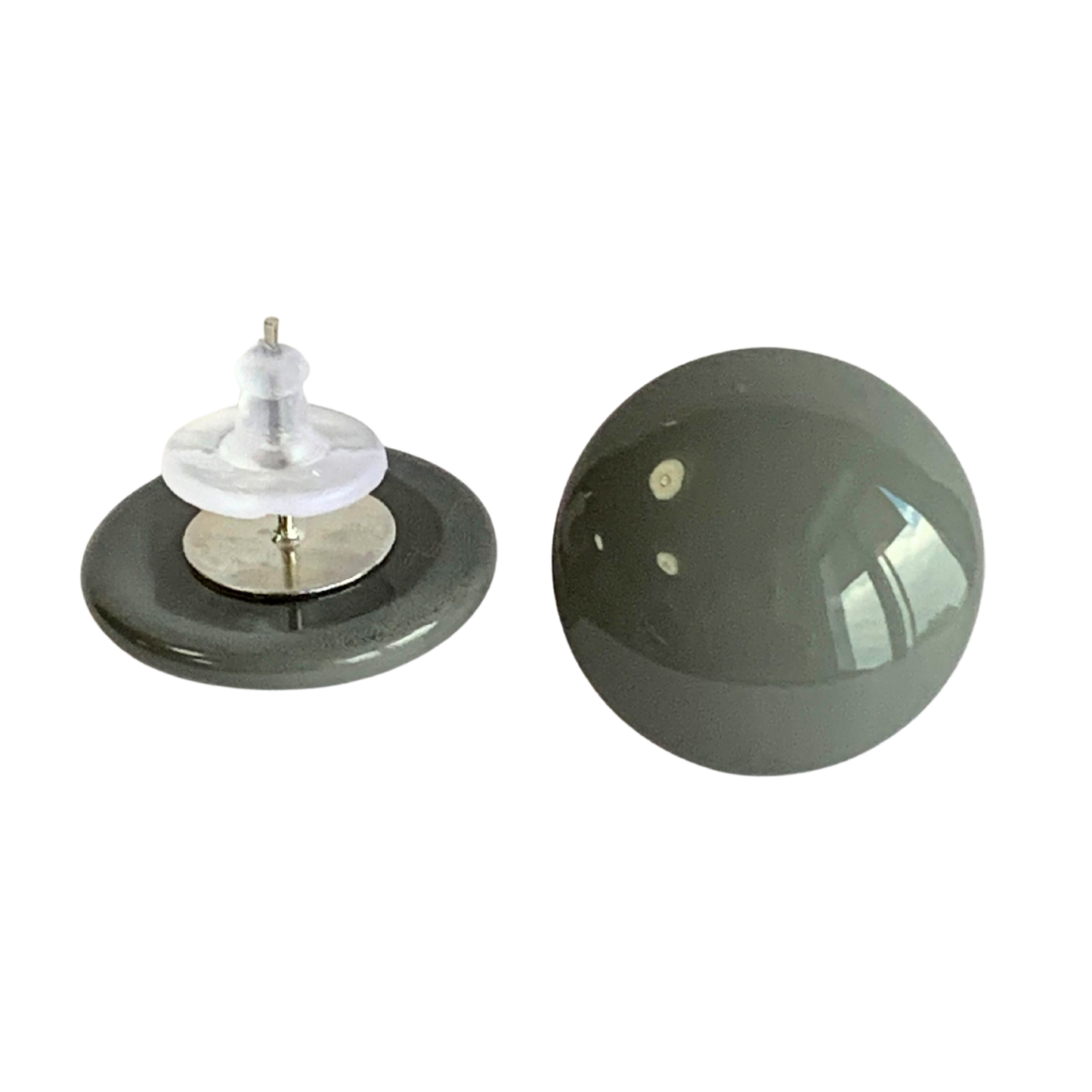 Ohrringe "Shiny Grey"