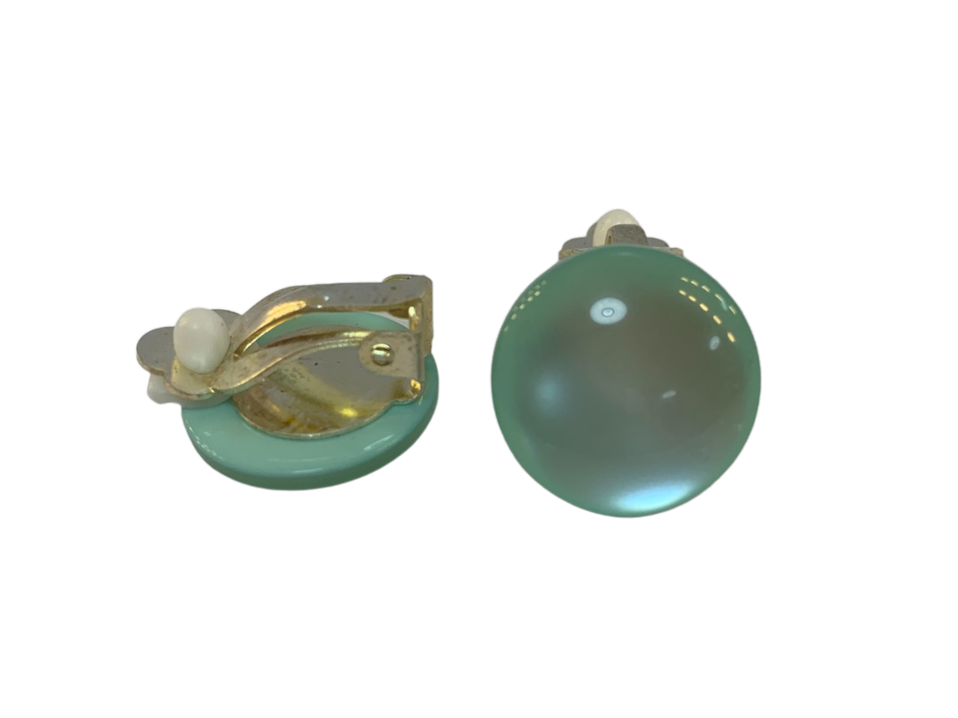 Ohrclips "Light Blue"