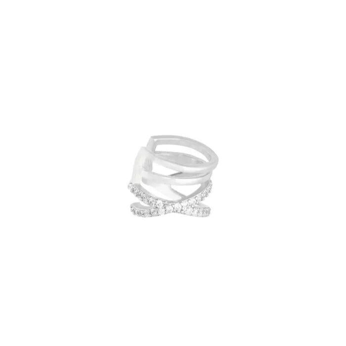 Earcuff  "Grace"  Gold/Silber