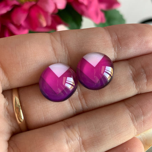 Ohrringe "Magenta"