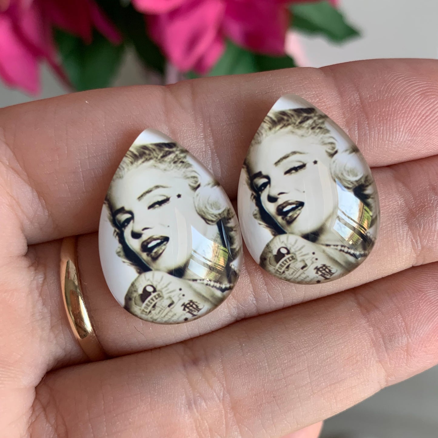 Ohrringe "Marilyn Oval"