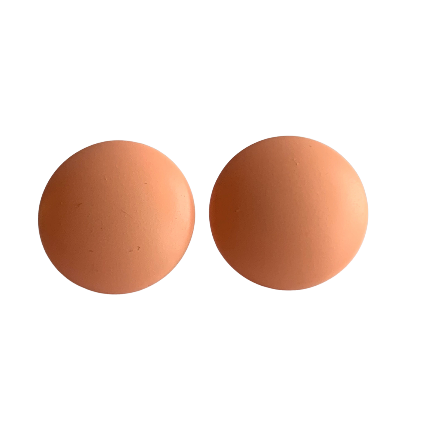 Ohrclips "Perfect Peach Matt"