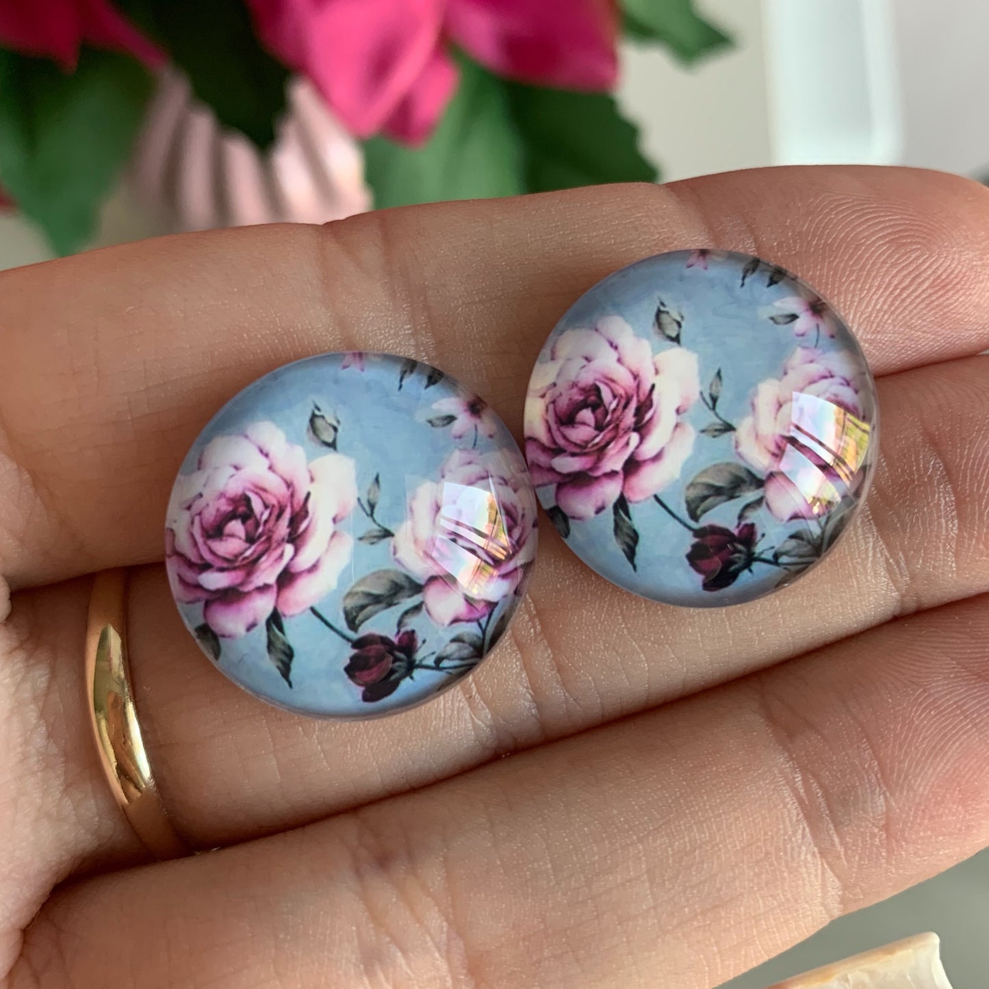 Ohrringe "Lilac Flower"